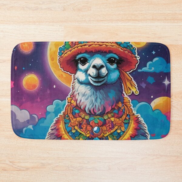 Item preview, Alpaca Cartoon Sticker 6 designed and sold by Random Designs.