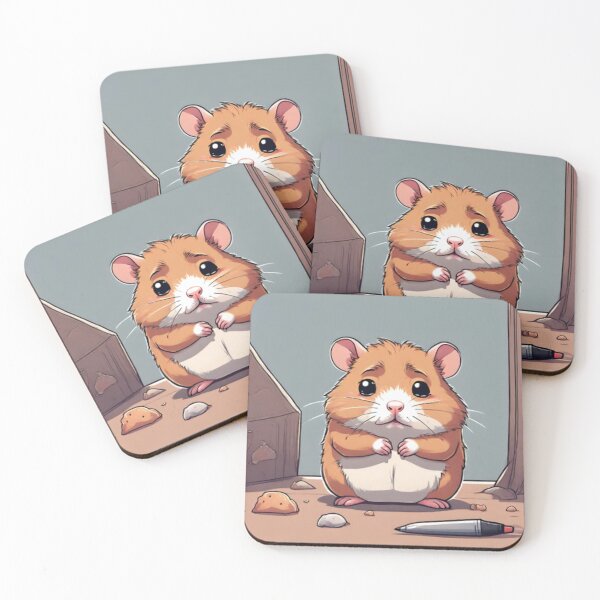 Item preview, Sad Hamster Artwork designed and sold by KliMenta.