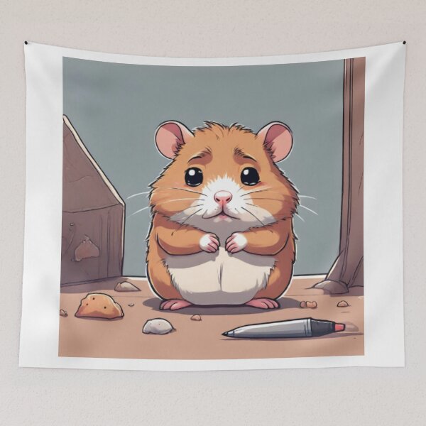 Item preview, Sad Hamster Artwork designed and sold by KliMenta.