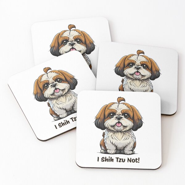 Item preview, I Shih Tzu Not! - Cute Shih Tzu Cartoon designed and sold by thebigleebowski.
