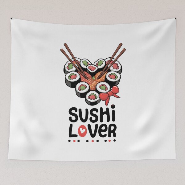 Item preview, Sushi Love Heart  designed and sold by Dazzle-Sizzle.