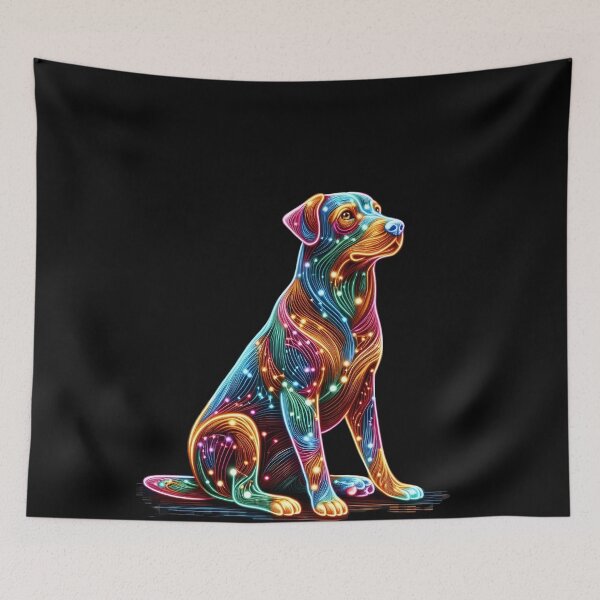 Item preview, The majestic dog : the shining companion in the dark designed and sold by ROYAL-STAR.