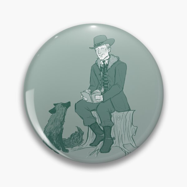 Item preview, Hosea Matthews - Silver Fox Spirit Animal designed and sold by wormy-pope.