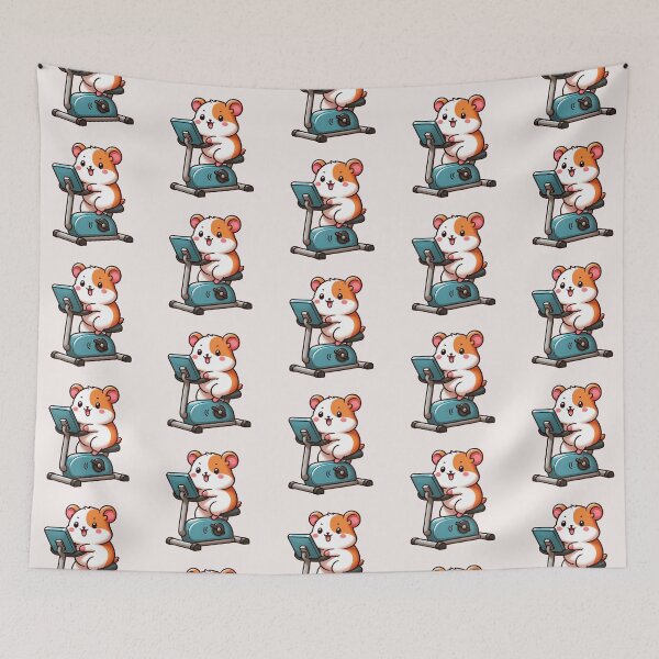 Item preview, Spin Class Hamster designed and sold by LemuellTrends.