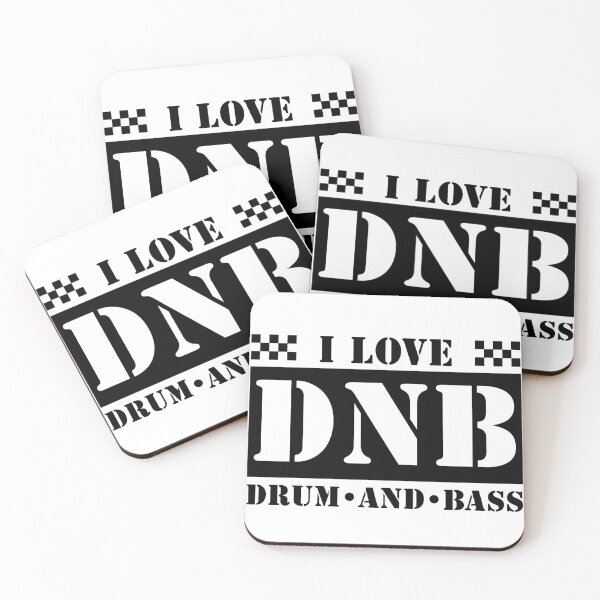 Item preview, DNB - I Love Drum And Bass Army Font (Black)  designed and sold by Discothreadz.