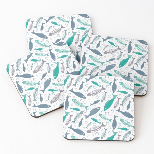 Item preview, Fish Bone and fish pattern designed and sold by Deepness2023.