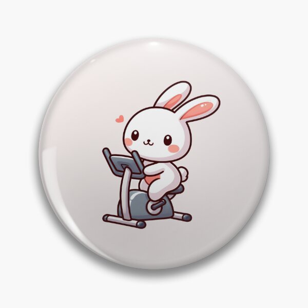 Item preview, Spin Class Bunny designed and sold by LemuellTrends.