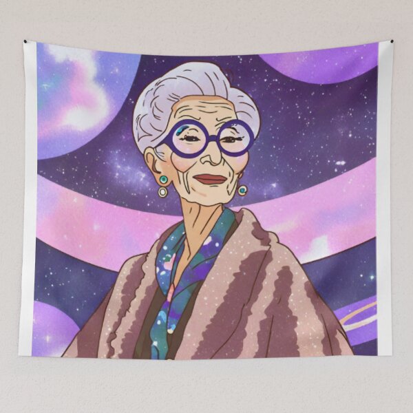 Item preview, Iris Apfel Artwork designed and sold by KliMenta.