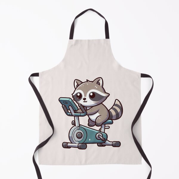 Item preview, Spin Class Raccoon designed and sold by LemuellTrends.