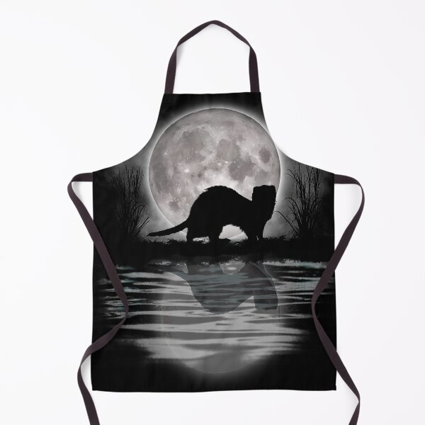 Item preview, Pet Ferret Tee Funny Ferret Full Moon designed and sold by JeremyWade.