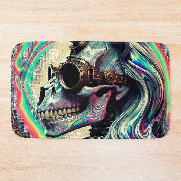 Item preview, Steampunk Skull Unicorn designed and sold by zzz888.