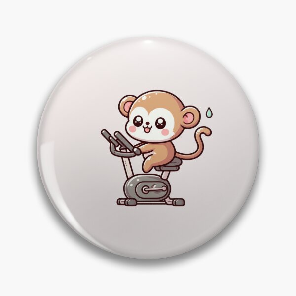 Item preview, Spin Class Monkey designed and sold by LemuellTrends.