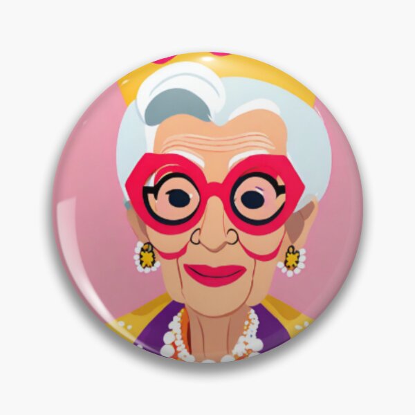 Item preview, Iris Apfel  designed and sold by KliMenta.