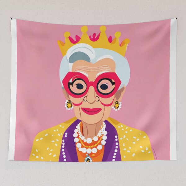Item preview, Iris Apfel  designed and sold by KliMenta.