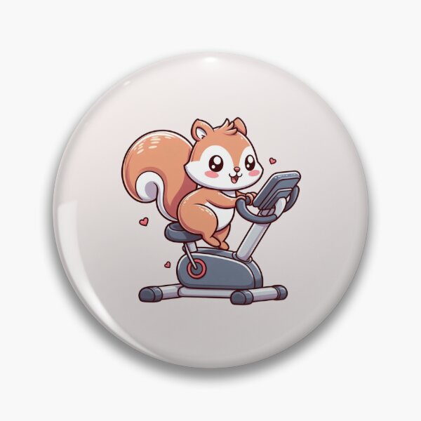 Item preview, Spin Class Squirrel designed and sold by LemuellTrends.