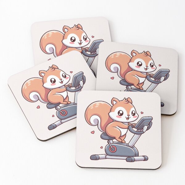 Item preview, Spin Class Squirrel designed and sold by LemuellTrends.