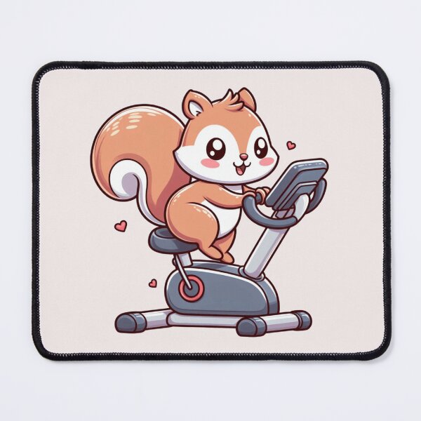 Item preview, Spin Class Squirrel designed and sold by LemuellTrends.