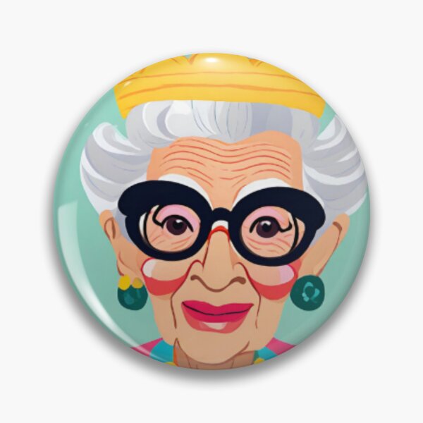 Item preview, Iris Apfel designed and sold by KliMenta.
