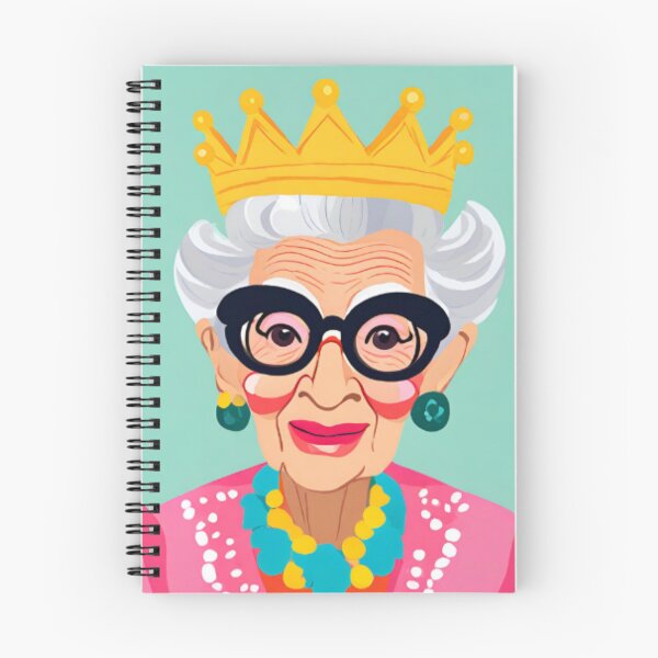 Item preview, Iris Apfel designed and sold by KliMenta.