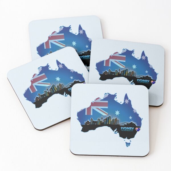Item preview, Sydney Australia map Skyline designed and sold by antonietta40.