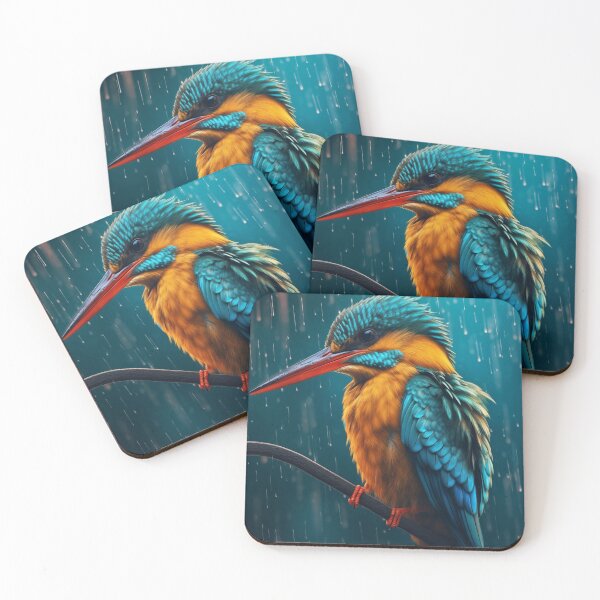 Item preview, Kingfishers bird designed and sold by Rockwpapart.