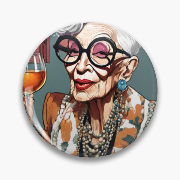 Item preview, Iris Apfel designed and sold by KliMenta.