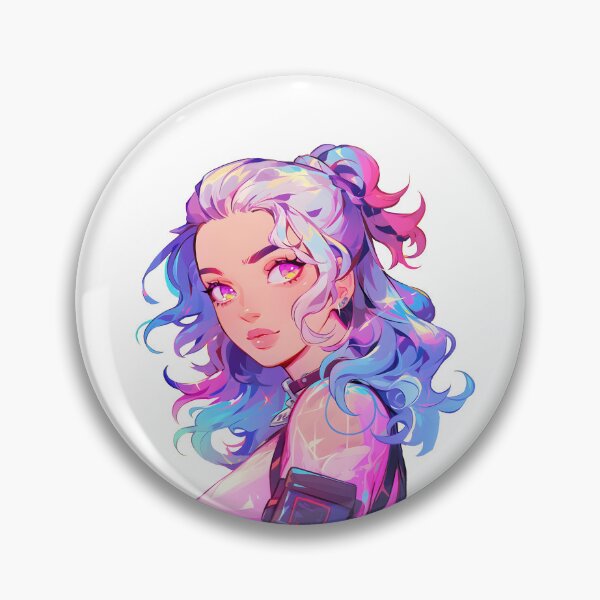 Item preview, Cosmic Punk Girl Anime designed and sold by FigmaCreations.