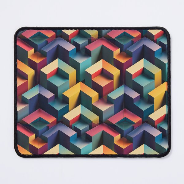Item preview, Cubic Labyrinth: Dimensional Abstract designed and sold by Chreggie.
