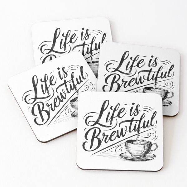 Item preview, Life is Brewtiful  designed and sold by LazyLearners.