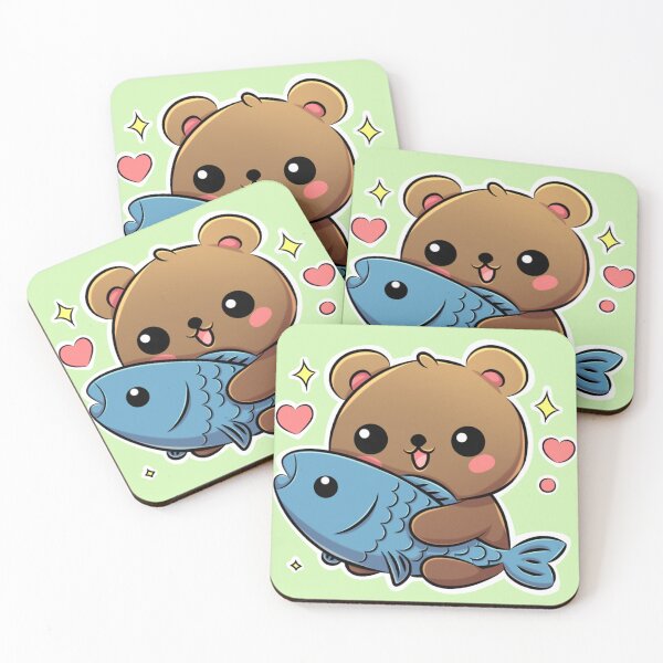 Item preview, cute grizzly bear designed and sold by Kiskadee-Draw.