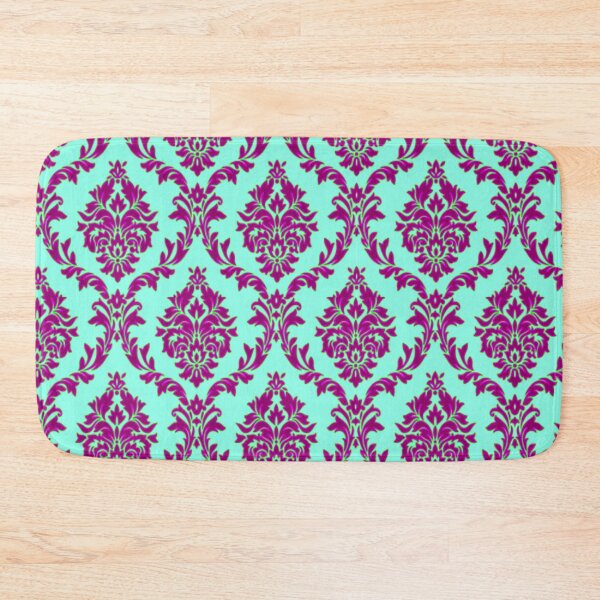 Item preview, Neon Damask Pattern designed and sold by fibbunny.