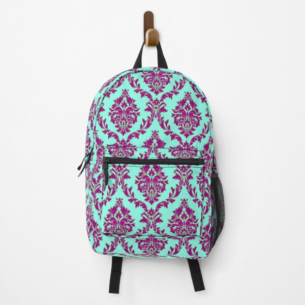 Item preview, Neon Damask Pattern designed and sold by fibbunny.