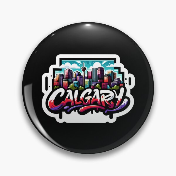 Item preview, Calgary Graffiti Cityscape designed and sold by PinUpPizzazz.