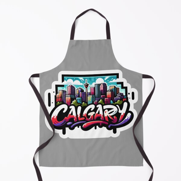 Item preview, Calgary Graffiti Cityscape designed and sold by PinUpPizzazz.