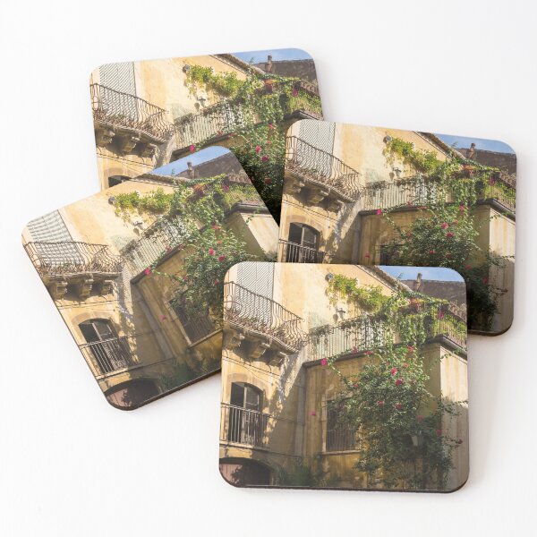 Item preview, Colorido patio florido - Allure italiano en Catania Sicilia designed and sold by Georgia Mizuleva.