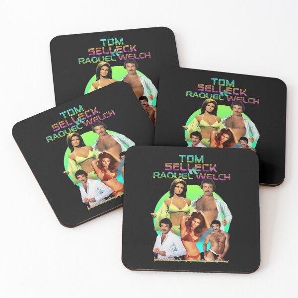 Item preview, Tom selleck and Raquel actor Welch Sexy 80s (1) designed and sold by Mcchesneyrhyan.