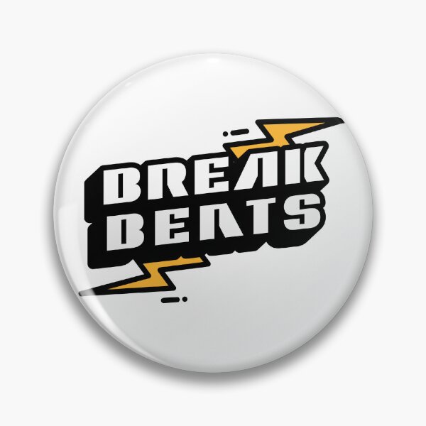 Item preview, BREAKBEAT  - Lightning Logo (Black)  designed and sold by Discothreadz.