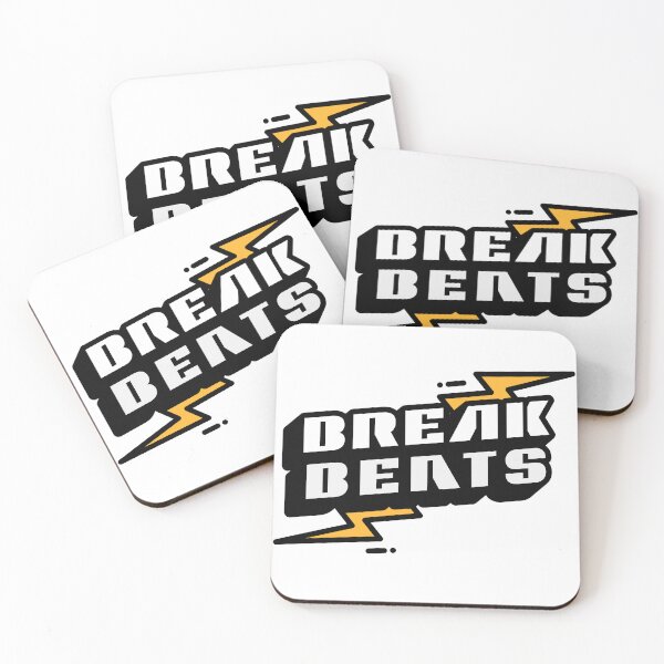 Item preview, BREAKBEAT  - Lightning Logo (Black)  designed and sold by Discothreadz.