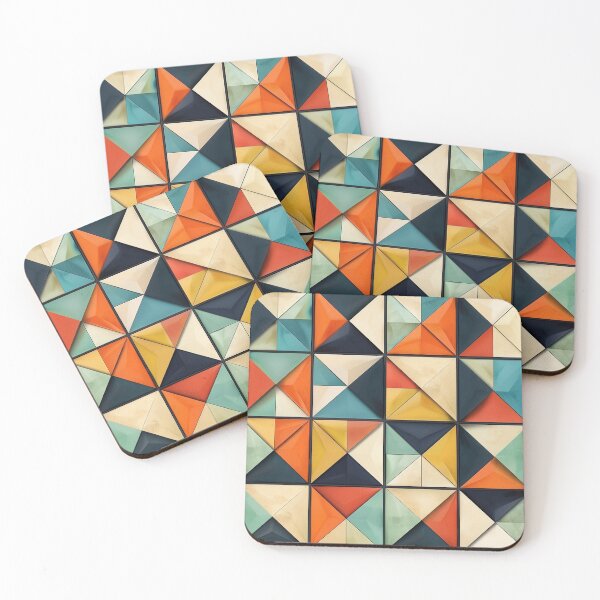 Item preview, Origami Tessellation: Geometric Color Block designed and sold by Chreggie.