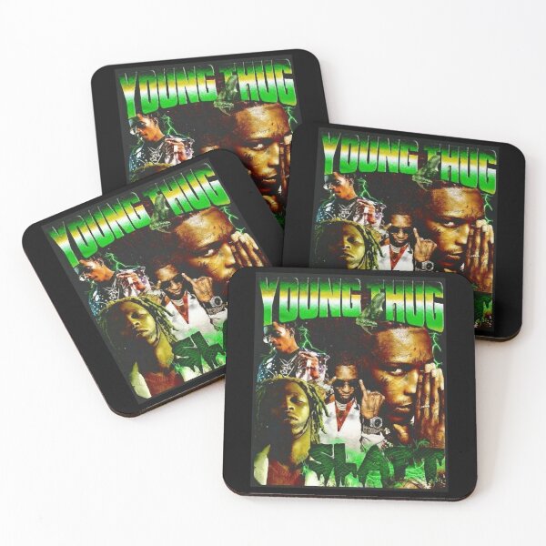 Item preview, Young music Thug Slatt Slime Green  Vintage Rapper  Bootleg Vintage designed and sold by MayaBaxter.