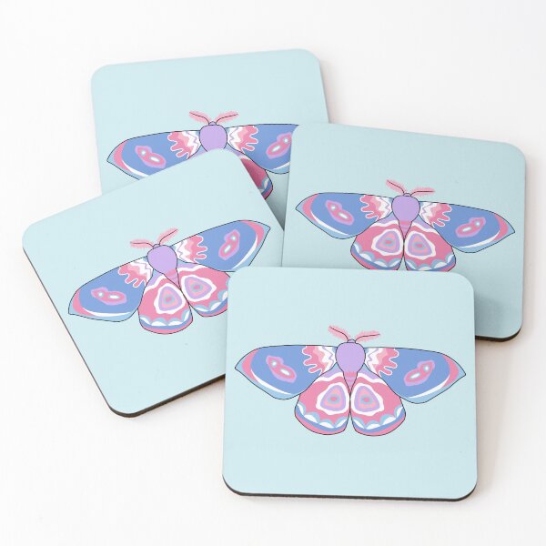 Item preview, Bigender Pride Moth  designed and sold by Fave101.