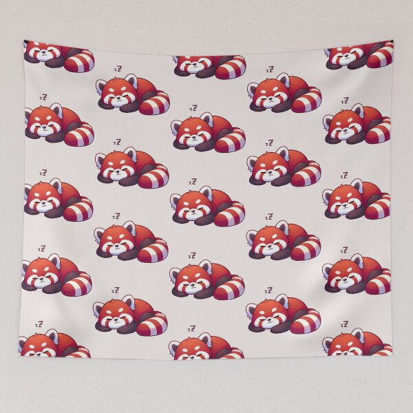 Item preview, Always Sleep Red Pannda designed and sold by LemuellTrends.