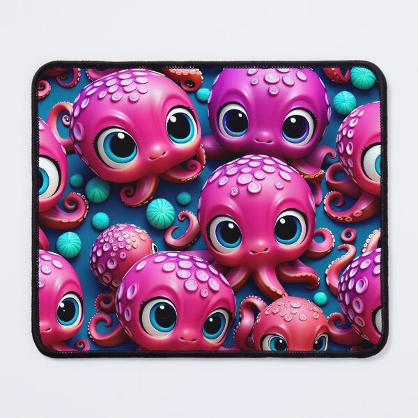 Item preview, Cute Kawaii Octopus Pattern designed and sold by TheArtOfPat.
