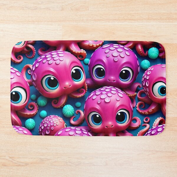 Item preview, Cute Kawaii Octopus Pattern designed and sold by TheArtOfPat.