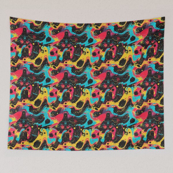 Item preview, Psychedelic Dreamscape: A Vivid Liquid Journey designed and sold by Chreggie.