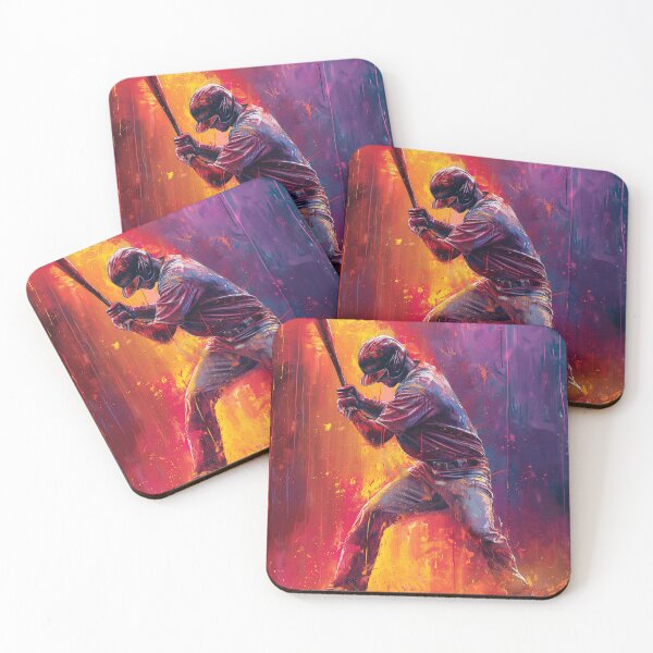 Item preview, Baseball Player art painting designed and sold by Rockwpapart.