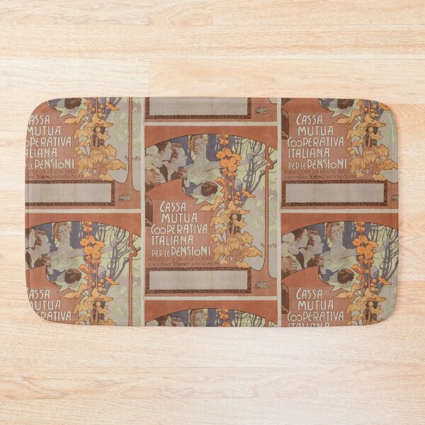 Item preview, Cassa Nazionale Mutua Cooperativa Per Le Pensioni Art Nouveau designed and sold by TeeARTHY.