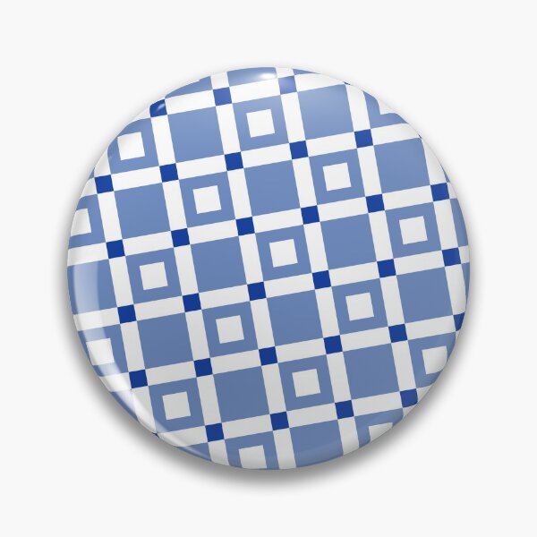 Item preview, Blue & White Tiled Squares Sectioned Continuous Absolute Diagrams designed and sold by Alchemy-A-La-G.