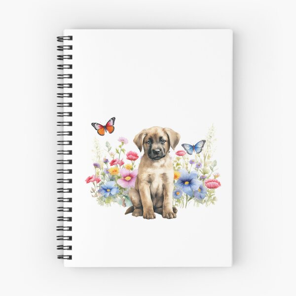 Item preview, Anatolian Shepherd Puppy With Spring Flowers designed and sold by TheAnimalZ00.