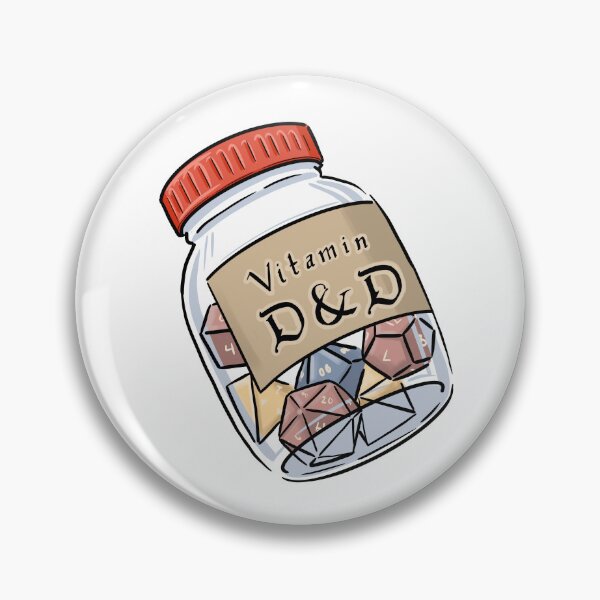 Item preview, Vitamin D and D designed and sold by Megpieflyaway.
